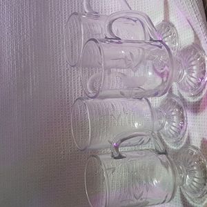 Princess house heritage Irish etched mugs